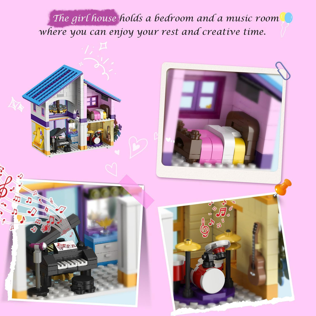 HOGOKIDS second-floor dining room and kitchen for family-style pretend meals.