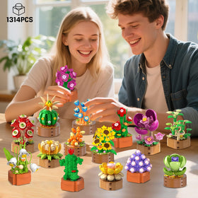 HOGOKIDS terracotta-pot designs—cozy plant accents ideal for shelves and tabletops