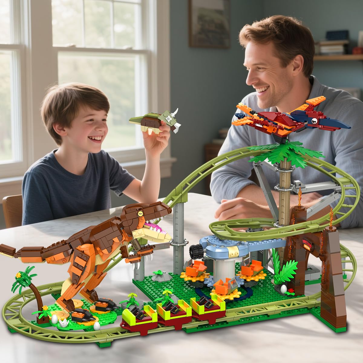 HOGOKIDS vibrant-food-cart-detail enhances interactive dining-themed play.
