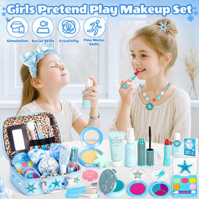 Hohosunlar brush set simplifies pretend makeup application.