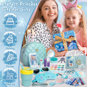 Hohosunlar pretend makeup kit enables mess-free dressing up
