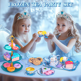 Hohosunlar frozen heart crown sparks royal dress-up moments