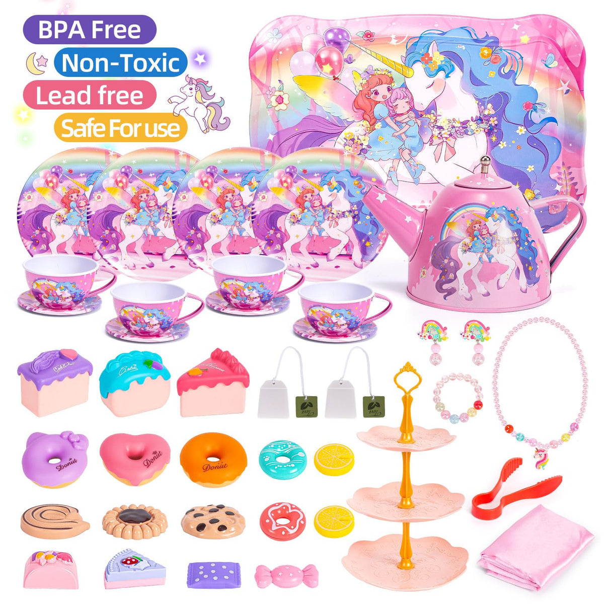 Hohosunlar Unicorn carrying case keeps pieces organized and portable