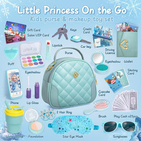 Hohosunlar toddler wallet for pretend shopping and organization