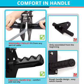 HOKINETY ratchet tightening system enables safer, faster cable tensioning.