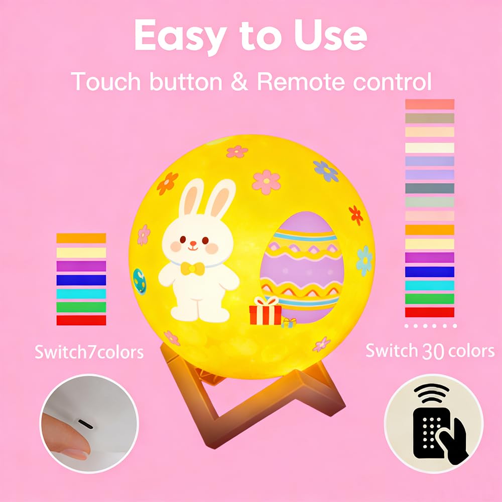 HOLA Moon Lamp Kit paintbrush included for customization.