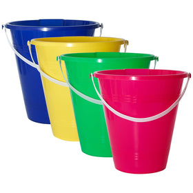 Holady large sand beach buckets set for sunny beach days and easy play.
