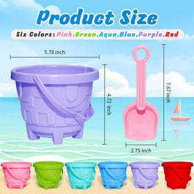 Holady sand shovels pack durable grips for easy digging and castle building