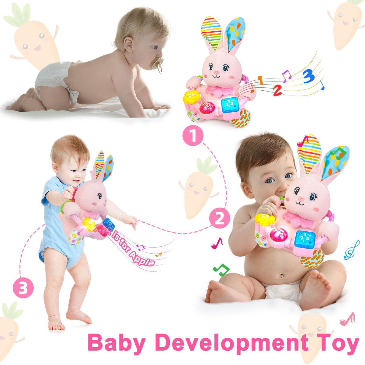 Holaxander squeaky legs – cheerful sounds for auditory development