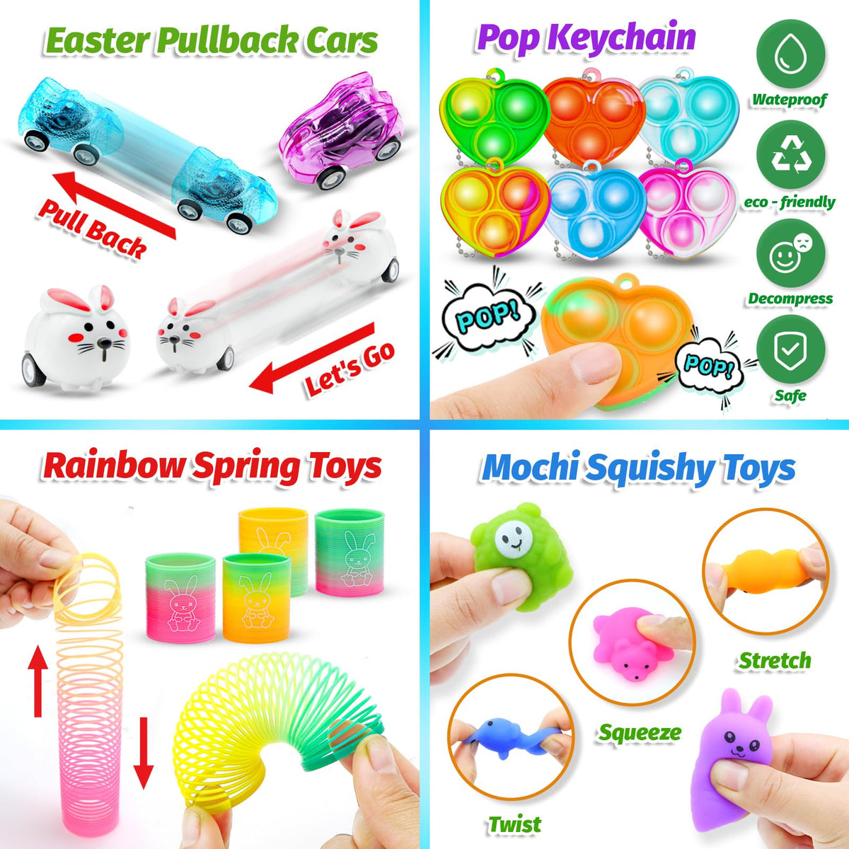 HOLILURE eggs as versatile basket stuffers for celebrations