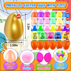 HOLILURE eggs with toys inside to boost egg hunt excitement
