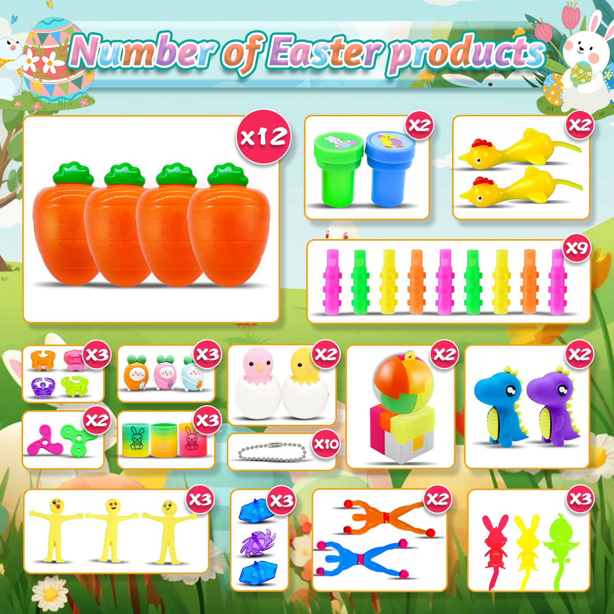 HOLILURE Ready-to-go Easter hunt pack saves time for parents and teachers.