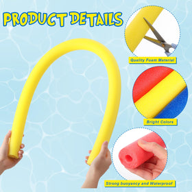 Hollowfly 40-inch noodles offer sturdy flotation for water workouts and fun.