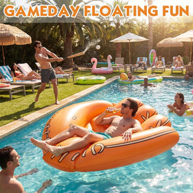 Hollowfly 63x51-inch size provides ample space for lounging or socializing.