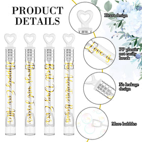 Hollowfly 120-count bubble wands package for large wedding celebrations.