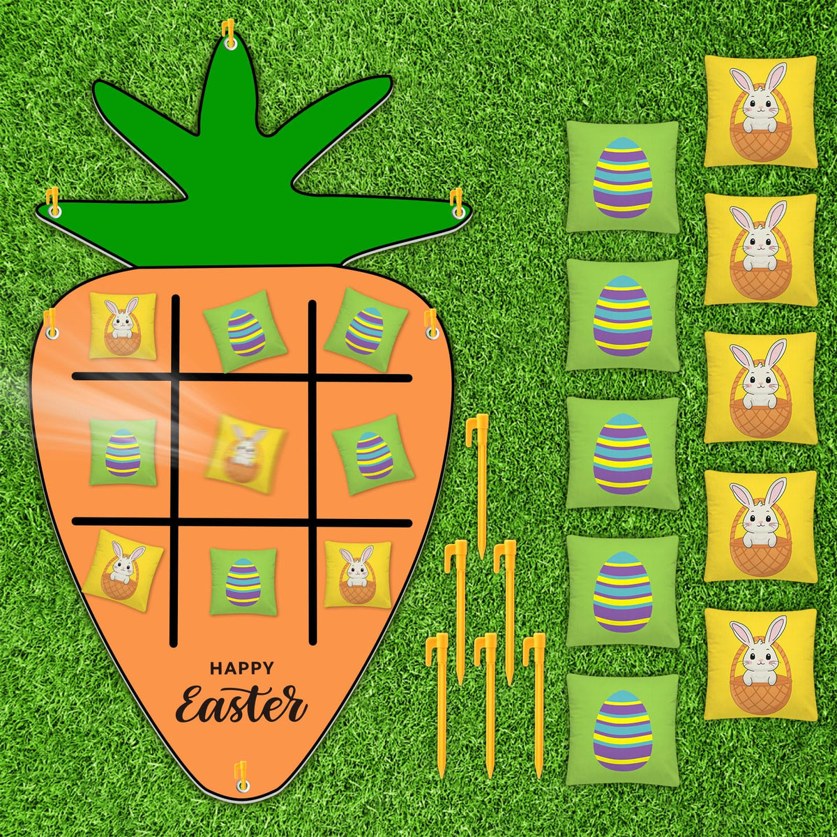 Hollowfly Easter party favors ideal for outdoor and indoor gatherings.