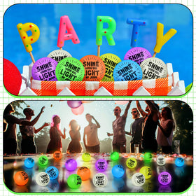 Hollowfly glow-bouncy-ball green ideal for family play and VBS rewards
