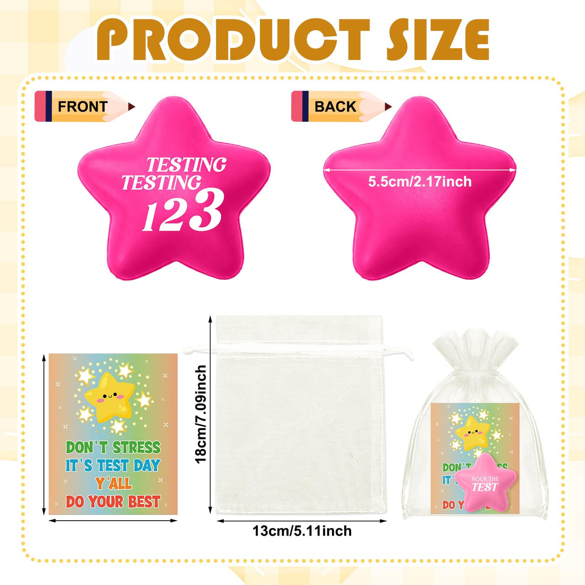 Hollowfly organza bags neatly package 30 gift sets for sharing.