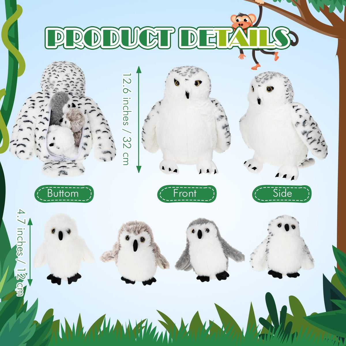 Close-up of Hollowfly plush fabric showing soft, skin-friendly texture