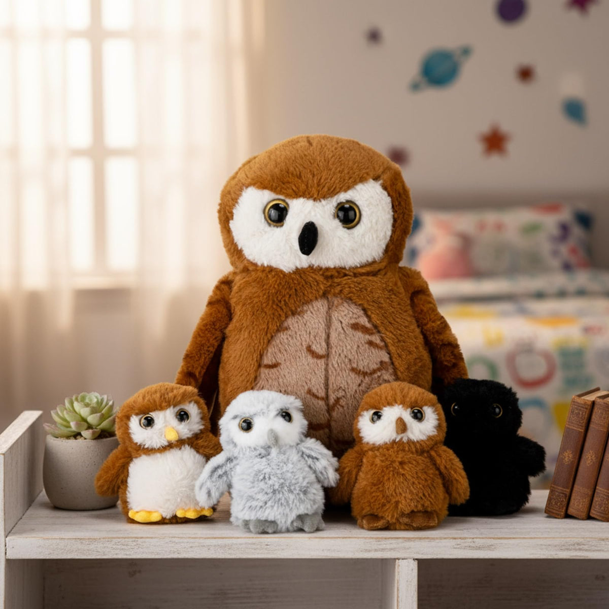 Hollowfly owl toys provide educational play, encouraging kids to explore barn owls and nature.