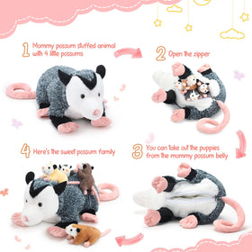 Hollowfly soft PP cotton plush with skin-friendly material for hugging.
