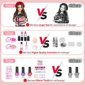 Hollyhi pink makeup applicators ready for playful creativity