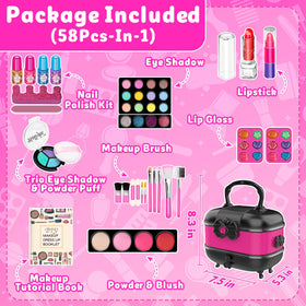 Hollyhi kid-friendly brushes and tools for makeup application and creative exploration.