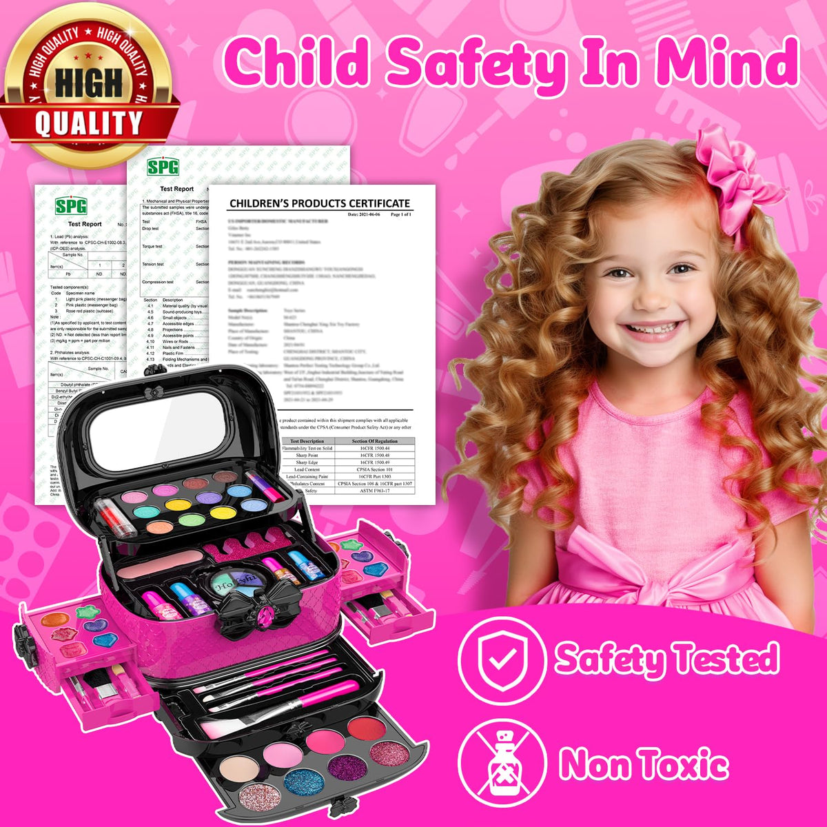 Hollyhi makeup tutorial booklet guiding simple ideas for budding artists.