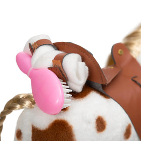 HollyHOME Appaloosa horse plush measures about 11 inches for small hands