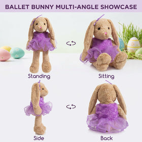 HollyHOME Ballet Bunny gift-ready and suitable for birthdays or Easter