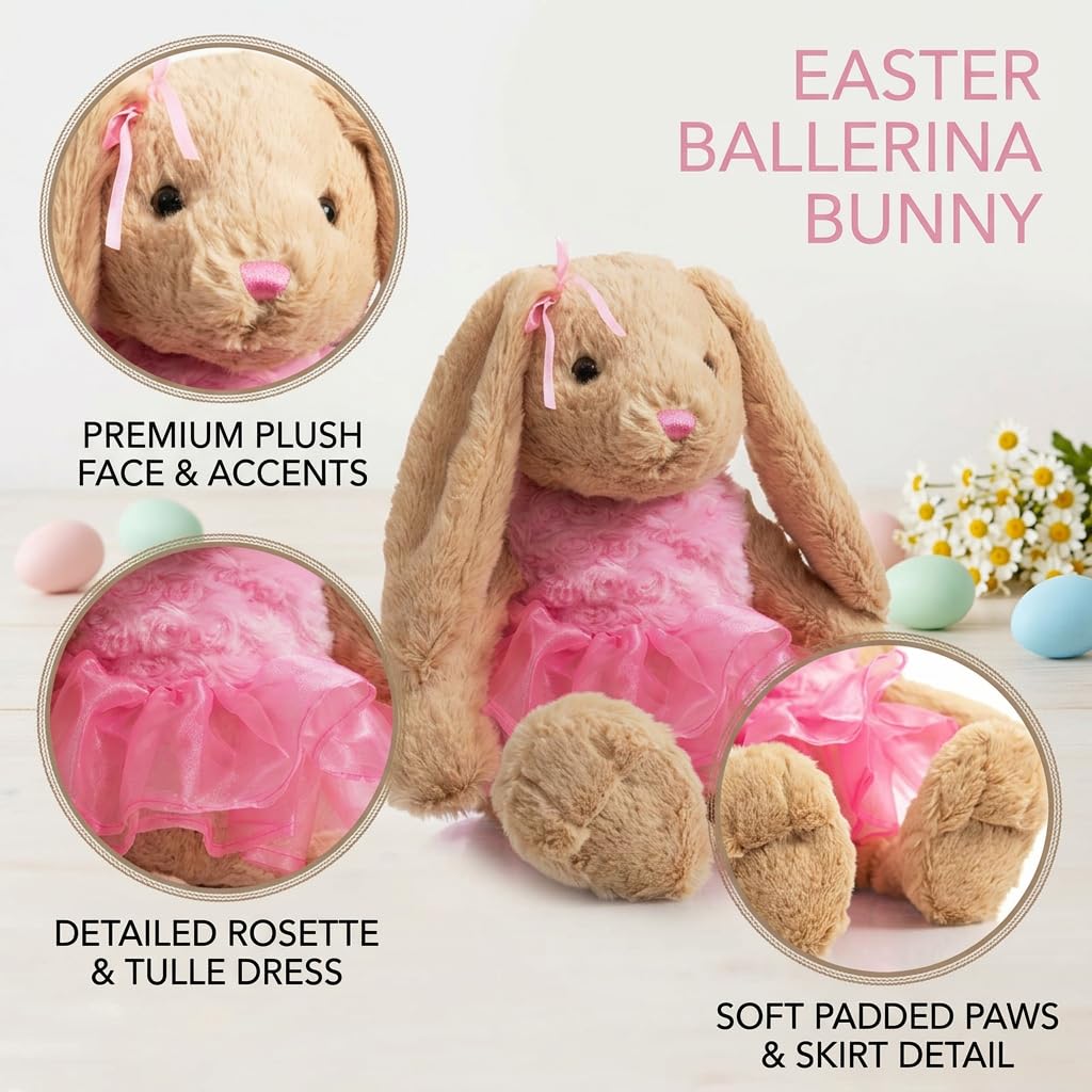 HollyHOME Ballet Bunny gift-ready presentation makes celebrations brighter