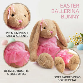 HollyHOME Ballet Bunny gift-ready presentation makes celebrations brighter
