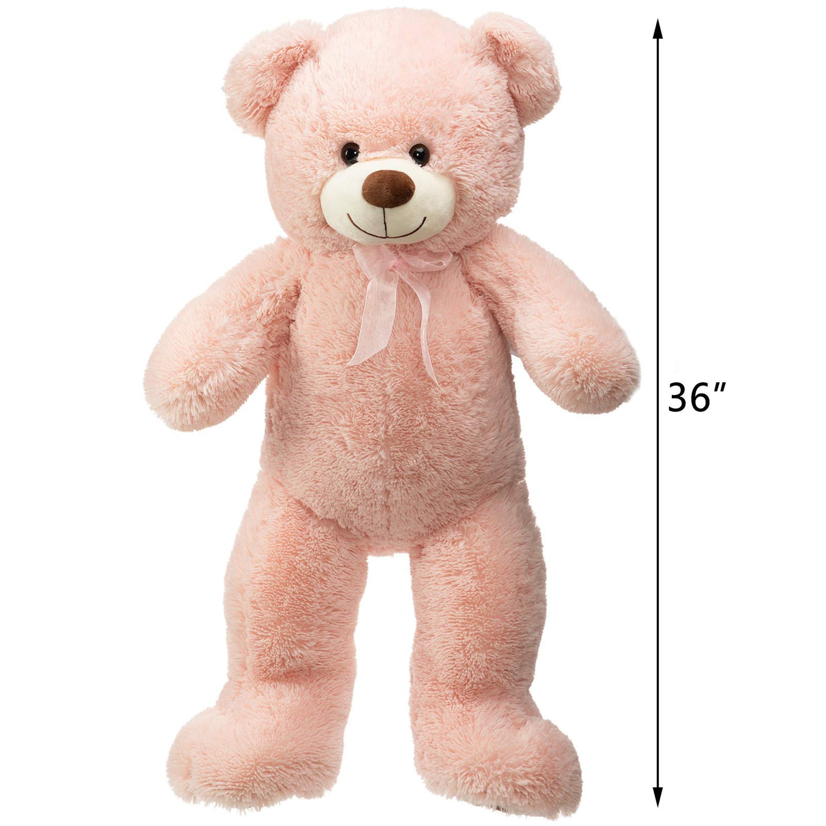 HollyHOME 36-inch teddy ready for gifting in a sturdy box.