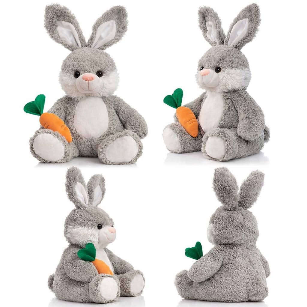 HollyHOME long-eared bunny plush for imaginative play