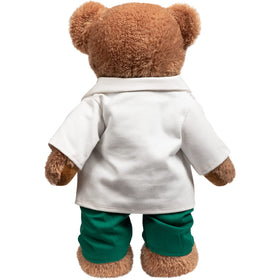 HollyHOME Doctor Bear posed in a standing position for display