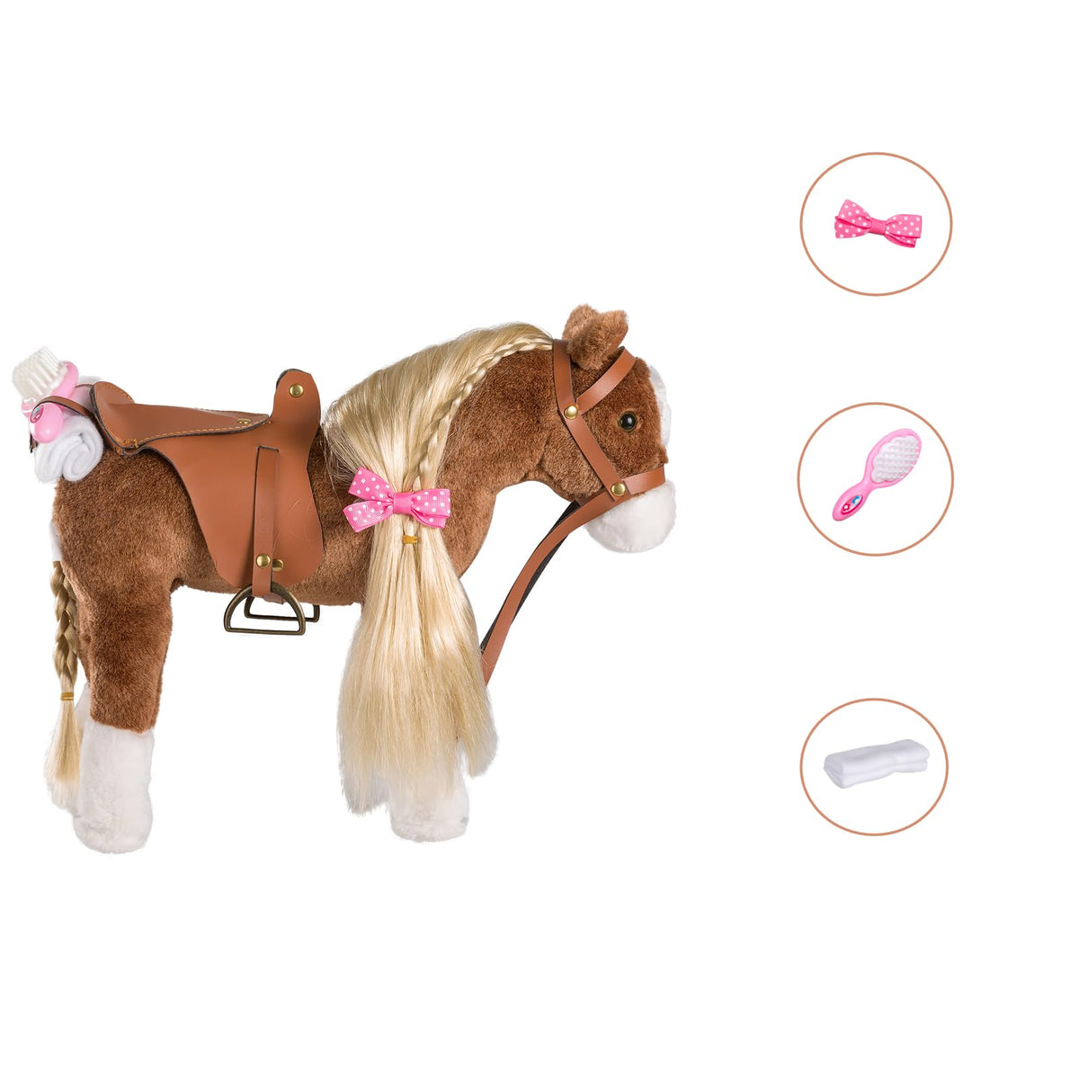 HollyHOME gift-ready horse for birthdays and holidays.