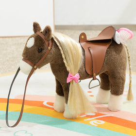 HollyHOME soft plush fur invites cuddles and comforting companionship