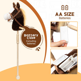 HollyHOME nylon reins and wooden stick create a reliable setup.