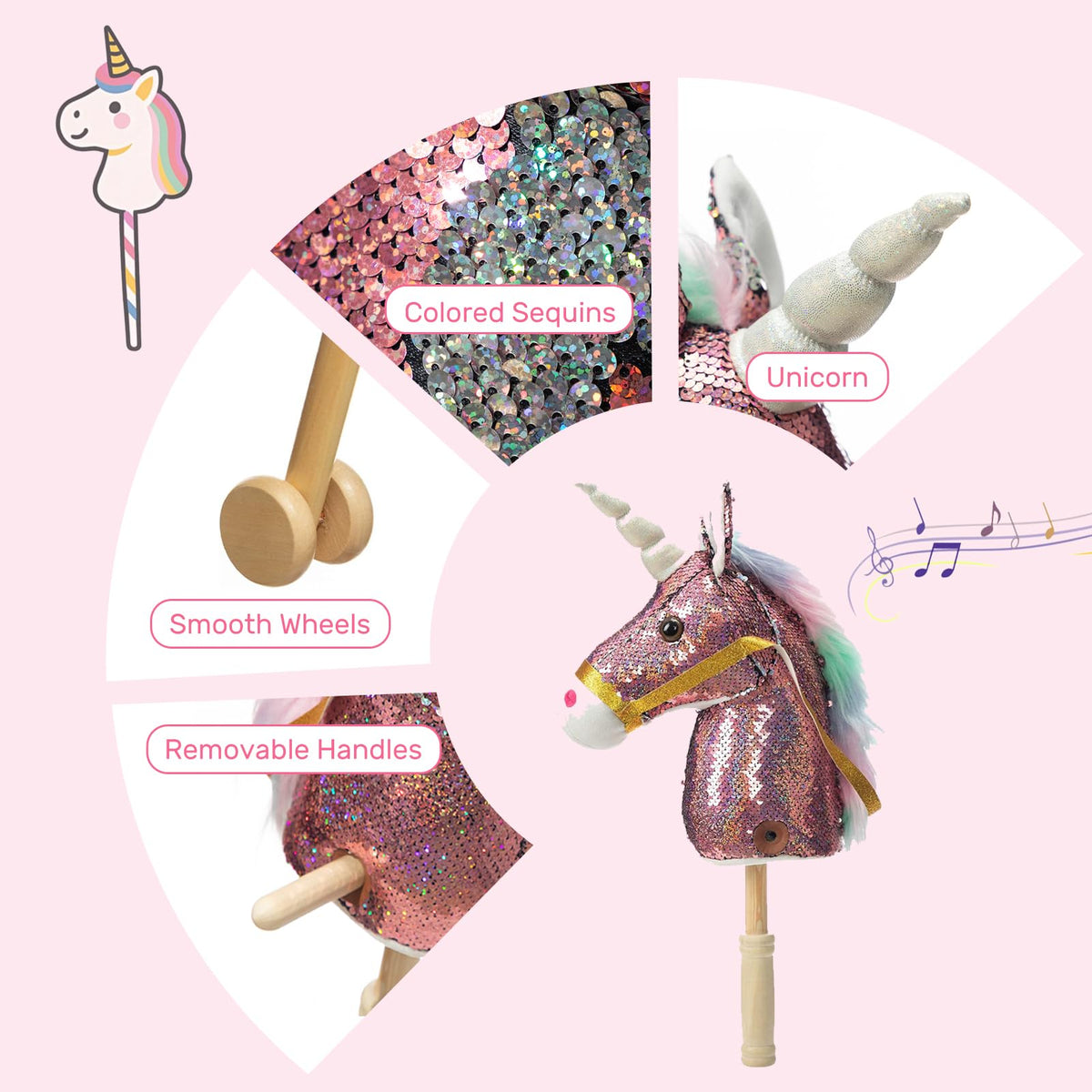 HollyHOME realistic pony neighing sounds heighten storytelling moments