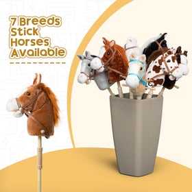 HollyHOME handcrafted stitching adds visual charm for pretend riding