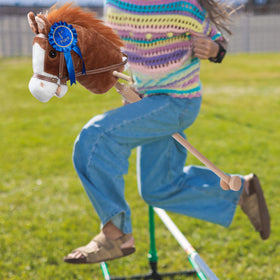 HollyHOME detachable blue ribbon highlights competition flair and cheerful gifting appeal.