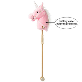 HollyHOME unicorn neighing sounds activated by pressing the ears