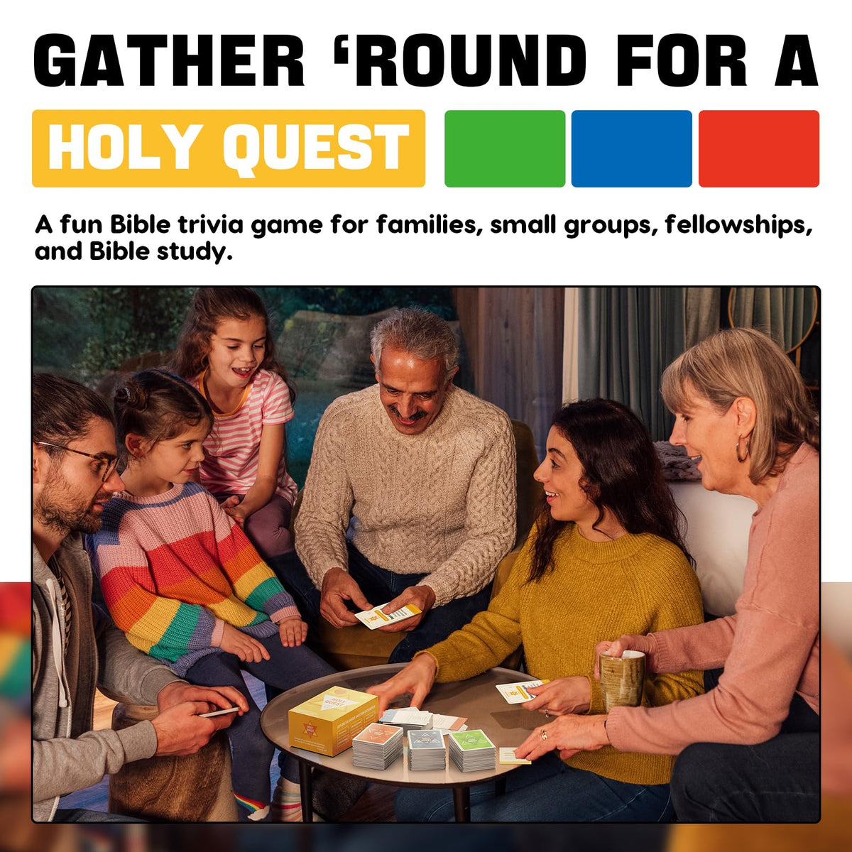 HOLY QUEST portable-bible-game pack ready for church events and travel