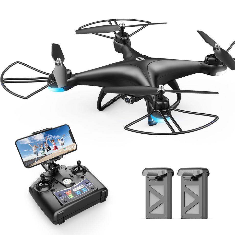 Holy Stone HS110D captures 1080p video with clear footage for memorable moments
