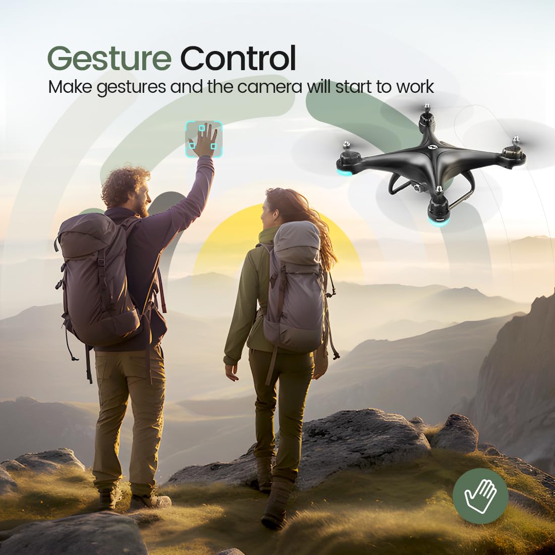 Holy Stone HS110D headless mode simplifies orientation when out of sight