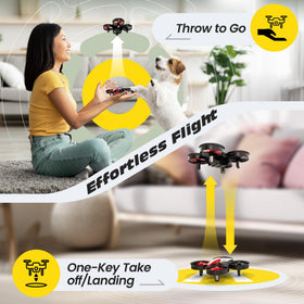 Holy Stone HS210 auto-hover keeps flights stable for beginners