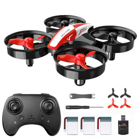 Holy Stone HS210 indoor mini drone ready for easy toss-launch