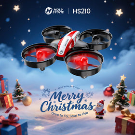 Holy Stone HS210 three batteries extend flight time up to 21 minutes