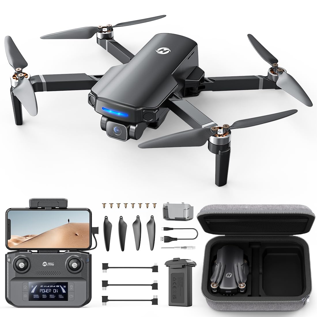 Holy Stone HS360S front-foldable design for travel