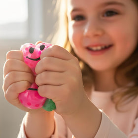Easter basket fillers containing stress balls subtly help hands and focus.